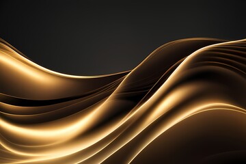 Aufkleber - Symphony of Waves Contemporary Design