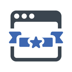 Wall Mural - Website Ranking Icon