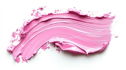 Wall Mural - Pink Paint Stroke Abstract