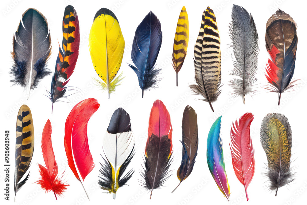 World's Rarest Feather Rare feathers, each representing a different species and geographic ...