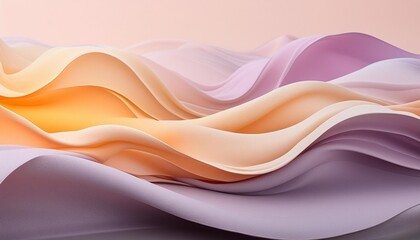 Wall Mural - light pink purple and orange color horizontal banner abstract background