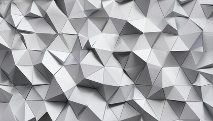 seamless polygon background pattern template polygonal gray wallpaper for you design