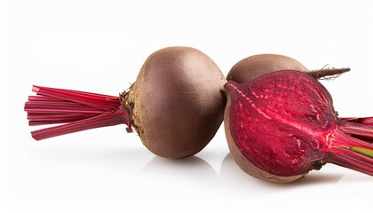 fresh beetroot vegetable isolated on transparent background