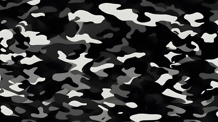 
modern camouflage army pattern, classic dark background, military uniform design