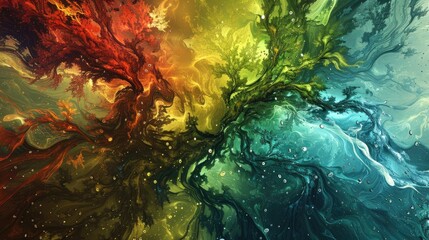 Poster - The Nature s Abstract Concept