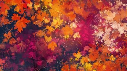 Poster - Vibrant Autumn Foliage