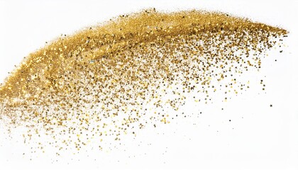 gold glitter golden sparkle confetti shiny glittering dust on a transparent background png