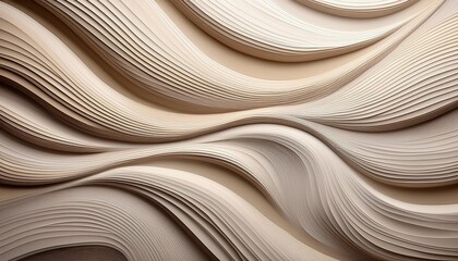 abstract wave curve pattern on wall background