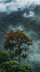 Wall Mural - Panama's wildlife, coastal plains, mountainous regions and lush tropical forests