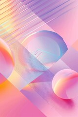 Poster - A collection of colorful balls resting on a flat surface, suitable for use in illustrations about fun and games or as a decorative element