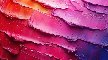 Poster - Abstract Painting with Vibrant Colors