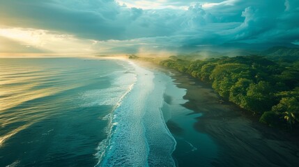 Wall Mural - Costa Rica Wildlife, coastal plains, mountainous regions and lush tropical forests