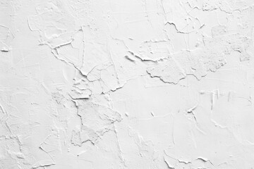 Poster - A close-up shot of a white painted wall with slight imperfections and texture