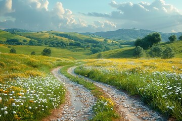 Wall Mural - Countryside Path