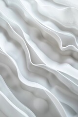 Aufkleber - Detailed shot of white textile material