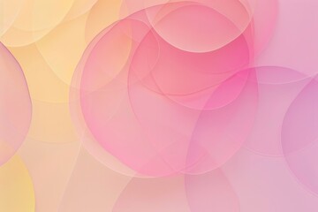 Poster - A collection of colorful circles on a matching background, ideal for illustrations, designs, or decorative purposes