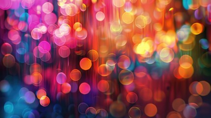 Aufkleber - Blurry colorful backdrop