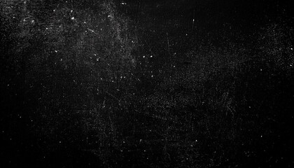 Wall Mural - rough dirt scratch grunge black distressed noise grain overlay texture background