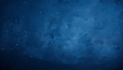 Poster - abstract blue background of elegant dark blue vintage grunge