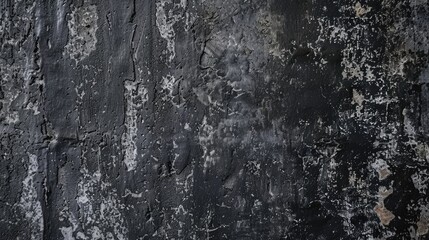 Poster - A close-up shot of a wall with flaking paint, possibly abandoned or in disrepair