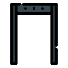 Sticker - security gate icon 