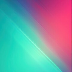 Poster - A vibrant abstract background featuring smooth gradients in pink and teal hues, perfect for modern digital design.