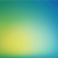 Poster - A vibrant gradient background blending green and blue hues, perfect for design projects and digital artwork.