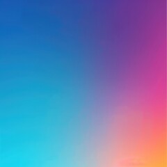 Poster - A vibrant gradient background blending blue and pink hues, perfect for design projects and digital media.