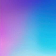 Poster - A vibrant gradient background with smooth transitions from purple to blue, perfect for modern designs and artistic projects.