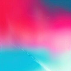 Poster - An abstract blend of vibrant pink and blue hues creating a dreamy and tranquil atmosphere perfect for backgrounds.