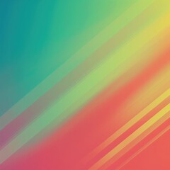Poster - Vibrant gradient background featuring smooth transitions of colors and dynamic lines, perfect for modern design projects.