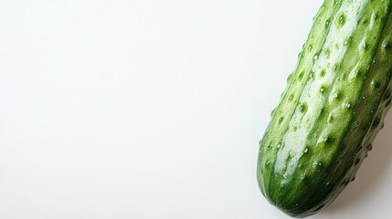 cucumber isolated on white background