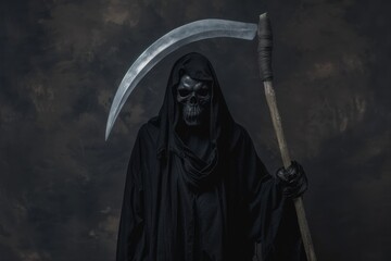 Wall Mural - Grim Reaper Portrait