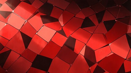 Poster - red diamond pattern texture retro abstract background illustration art design backdrop copy space