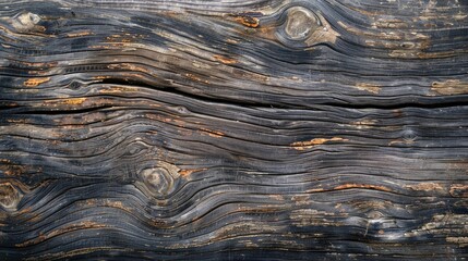 Sticker - Aged natural wood surface background pattern