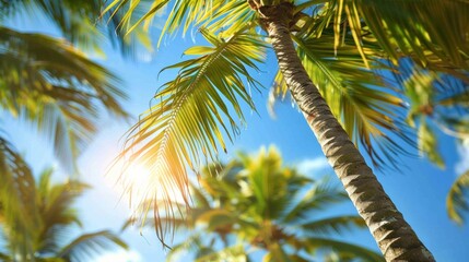 Coconut Tree Leaves