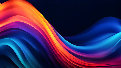 moder abstract gradient flow background