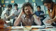 © Saha165 - photo of stress office worker sitting at his desk