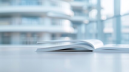 Poster - An in-depth magazine spread on the pros and cons of real estate investment, including property images and statistical analysis, elegant and polished