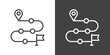 © Krupal - Roadmap icon vector logo set collection for web app ui