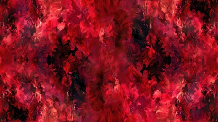 Poster - Seamless blend of scarlet red dark pink and red background