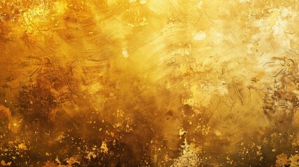 Wall Mural - Gold textured background with yellow hue