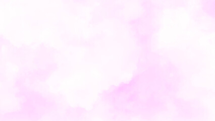 Wall Mural - pink soft abstract aquarelle pattern watercolor background texture vector. light sky pink brush pain