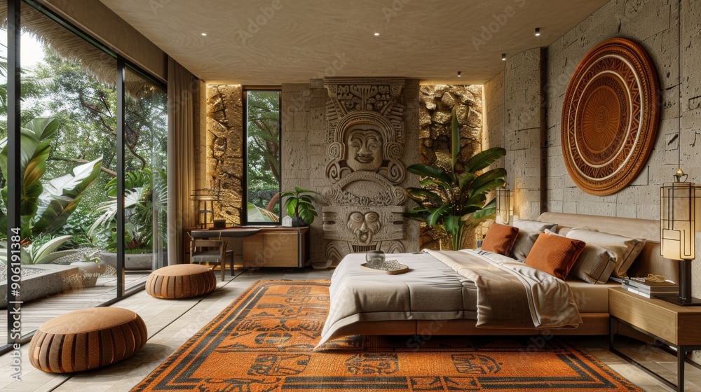 Background of ancient architecture, featuring the intricate stone ...