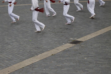 Basque folk dance exhibition