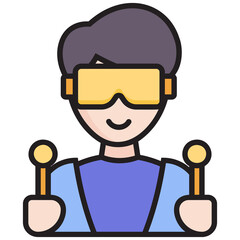 Sticker - Vr Gaming Sticker