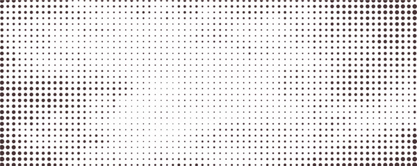Poster - background with monochrome dotted texture. polka dot pattern template dot pattern seamless backgroun