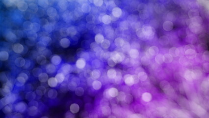Wall Mural - Soft focus purple Abstract bokeh background Glittering aesthetic textured pattern