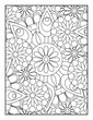 © Shihab Digital Art - Mandala Coloring Pages. Seamless vector pattern. Black and white linear drawing. coloring page for children and adults. Mandala Coloring Book For Adult. Mandala Coloring Book.