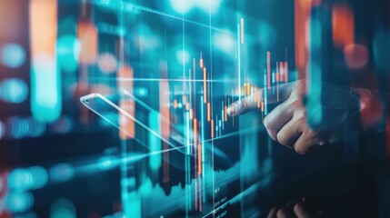 Poster - DeFi innovations in asset management, cutting-edge and transformative.